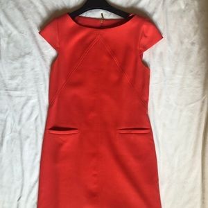 Eliza J Chic Orange Mini Dress Size 6